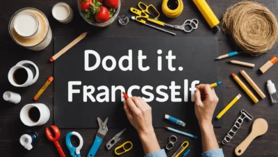 découvrez comment pratiquer le do it yourself en français et laissez libre cours à votre créativité avec nos idées et astuces.