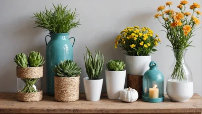 découvrez comment apporter une touche personnelle à votre décoration avec des objets diy et laissez libre cours à votre créativité.